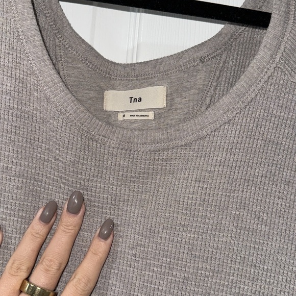 TNA WAFFLEKNIT TOP - Picture 2 of 2